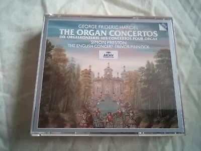 George Frideric Handel The Organ Concertos Preston  English Concert Pinnock • £3