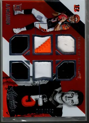 B1157- 2014 Absolute Tools Trade Complete Rookies #CRAM A.J. McCarron Jersey/249 • $8.49