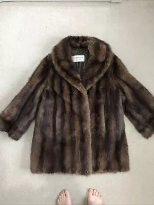 Maxwell Croft Short Mink Jacket • £30