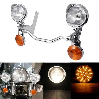 $142.99 • Buy Passing Turn Signal Fog Light For Harley Electra Glide  Road King Touring 94-13