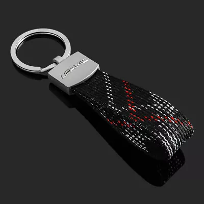 Oxford Braid Car Keychain Keyring Pendant Key Chain Gift For Mercedes Benz AMG • $10.99