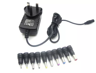 10  MID M1006S ANDROID TABLET 9V Switching Adapter POWER SUPPLY CHARGER UK PLUG • £10.99