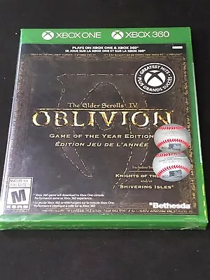 The Elder Scrolls IV: Oblivion GOTYE (Microsoft Xbox One) Factory Error! RARE!  • $363.45