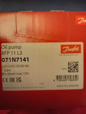 Danfoss Diamond Series BFP11 L3 Oil Pump • £80
