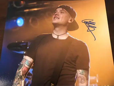 Matthew Matt Skiba Alkaline Trio Blink 182 California Nine Signed 8x10 Photo E6 • $79.99