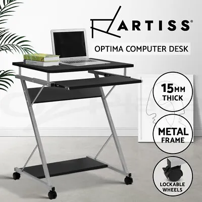 $54.44 • Buy Artiss Computer Desk Laptop Desk Portable Desk Small Table Student Office Metal