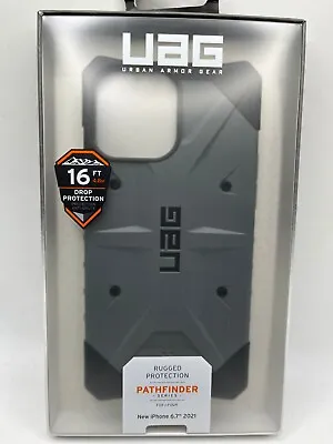 $22.75 • Buy Urban Armor Gear UAG Pathfinder Series Case For IPhone 13 Pro Max - Silver /Grey