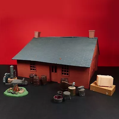Farm Building Diorama With Other Elements Britains Timpo Era American Civil War • £30
