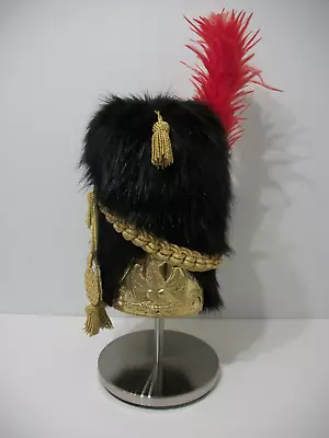 French Napoleonic Grenadier Of The Old Guard Officers Bearskin Cap • £285