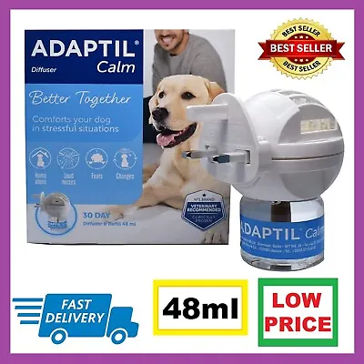 ADAPTIL Plug In Diffuser Dog Calming Remedy Fast Delivery UK • £28.99