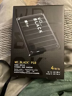 WD Black 4TB P10 Game Drive • $200