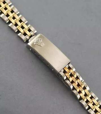 Vintage Ladies ROLEX Jubilee Steel/Gold Bracelet 6252D. 13mm Ends. Ca 1972 • $750