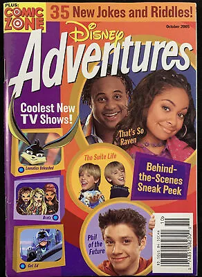 $11.99 • Buy Disney Adventures Magazine October 2005 That’s So Raven The Suite Life