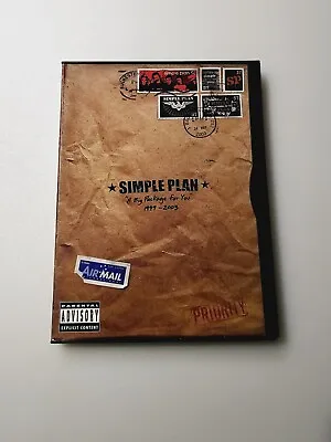 Simple Plan - A Big Package For You (DVD 2003 Unrated - Snapper Pak Packaging) • $8