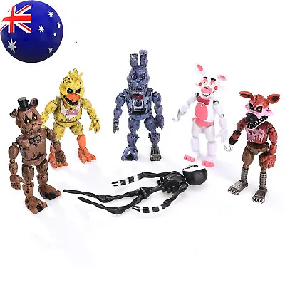 $13.33 • Buy FNAF Nightmare Five Nights At Freddy's Kids Collectable Action Figure Toy D