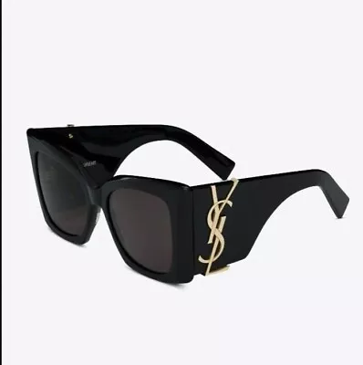 Brand New 1 YSL Black Gold Beautiful Women Sunglasses M119 BLAZE • $265