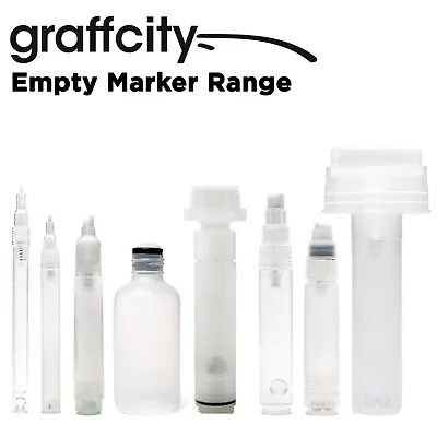 GC Empty Marker (FULL RANGE) Refillable Pens For Paint & Ink Bundle Options • £4.19