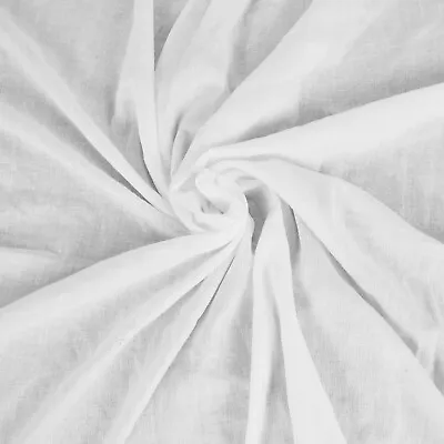 £3.79 • Buy 100% COTTON SOFT MUSLIN FABRIC / Cotton Cheese Cloth, White/Natural  60  /152 Cm