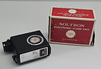 Vintage Soltron 131 Electronic Flash Unit With Box. Box Is Damaged. Tested • $40