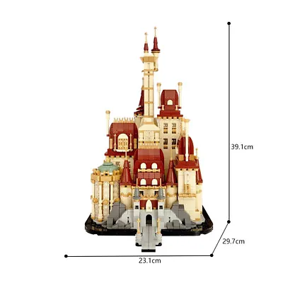MOC Castle Model Modular Building Blocks Set Movie Scene Collection Bricks Toys • $211.06
