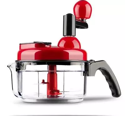 Food Chopper Hand Crank Food Processor Chopper Vegetable Quick Chopper • $23.99