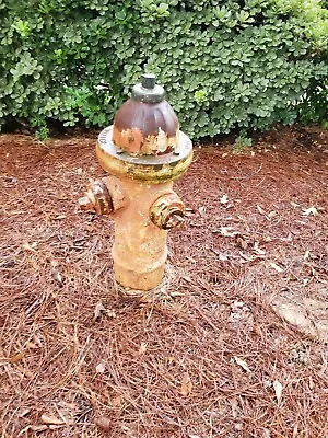 $350 • Buy Antique Usa Chattanooga Tennessee Cast Iron Fire Hydrant Garden Statue Sculpture