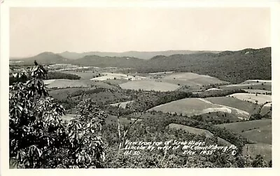 PA McConnellsburg Pennsylvania RPPC City Scene From Scrub Ridge • $3.99