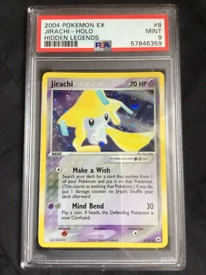 £10.50 • Buy Pokemon Cards: EX Hidden Legends Rare Holo: Jirachi 8/101 PSA 9