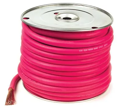 Grote 82-6701 Battery Cable Red 2/0 Ga 50' Spool • $247.60