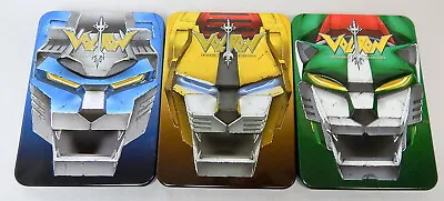 2A DVD VOLTRON Defenders Of The Universe Anime 3 Collector Case Set 9 DVDs • $34.99