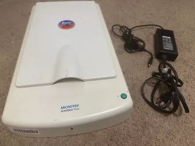 Microtek ScanMaker V6UPL Flatbed Scanner W/ AC Adapter • $99