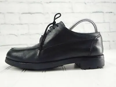 COLE HAAN Men's Black Leather Split Toe Lace Up Dress / Casual Shoes US 8.5 M • $19.99