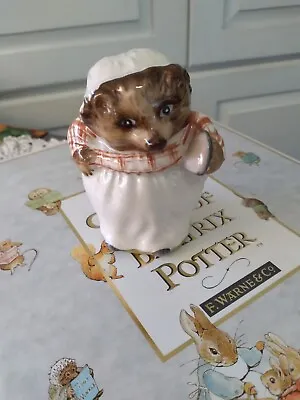 Beatrix Potter Mrs Tiggy Winkle Royal Doulton Signed • $45