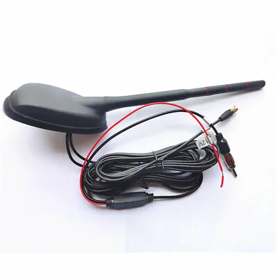 Car Radio Antenna Roof Mount Stereo AM/FM Aerial GPS Navigation System Universal • $34.10