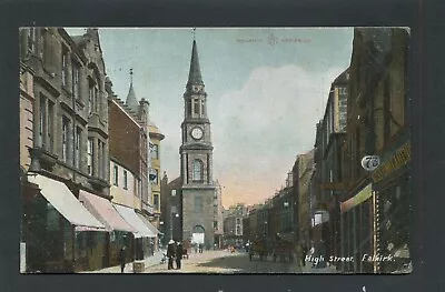 Falkirk Stirling - High Street P/u 1906 (R3486) • £4