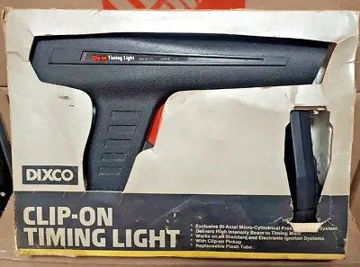 VINTAGE DIXCO TIMING LIGHT Model 418  With Original Box DIY TUNE UP • $19.99