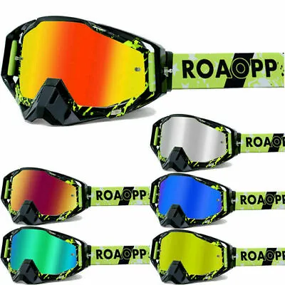 For Motorcycle Racing Goggles Motocross MX MTB ATV UTV Dirt Bike Off-road  • $8.45