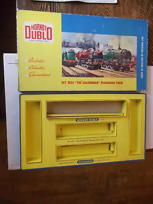 Hornby Dublo Empty Box Caledonian Set - Very Good Condition - Almost Complete • £7.99