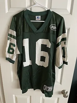 Starter Vinny Testaverde #16 New York Jets Jersey Nos Size 48 • $49