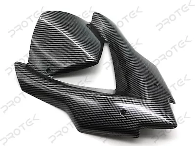 ABS Carbon Fiber Windscreen Windshield For 2014-2022 Kawasaki Z1000 With Bracket • $29.99