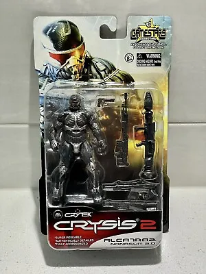 Gamestars Crytek - Crysis 2 ALCATRAZ Nanosuit 2.0 3.75  Action Figure 2010 RARE • $80