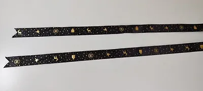 Chanel Fabric Ribbon 98 Cm Black  • £6.90