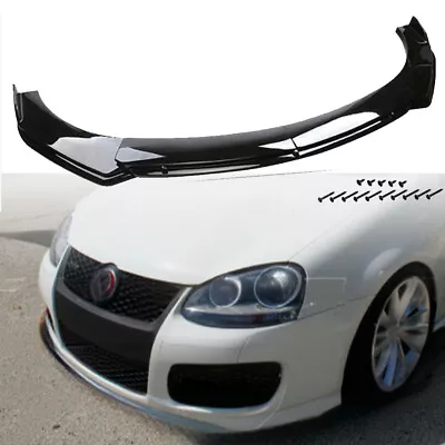 For 2005-2010 VW Golf GTI MK5 Jetta Front Bumper Lip Spoiler Splitter Body Kit • $61.49