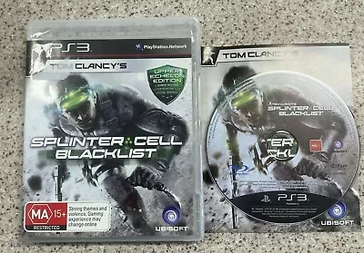 Tom Clancy's Splinter Cell Blacklist For Playstation 3 (PS3) PAL *Complete* • $16.95