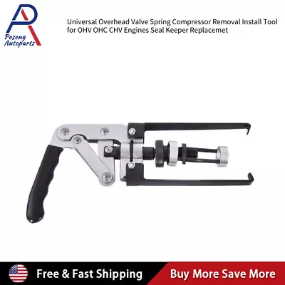 $19.61 • Buy HD Overhead Valve Spring Remover Compressor Stem Engine Seal Keeper Replace Tool