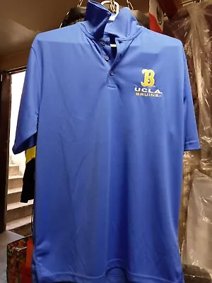 UCLA Bruins Champion Polo Shirt Blue Size M UCLA Golf • $28