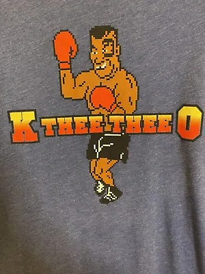 Mike Tyson Punch-out K-Thee-TheeO T Shirt Adult  Small The Chive • $12.99