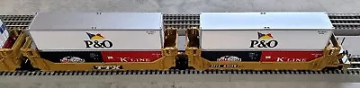 MTH TTX 5-Car Twin Stack Container Set (20-90839A 3-Car Set/20-90839B 2-Car Set) • $599.99