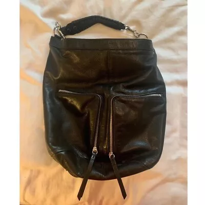 Black AllSaints Mink Purse/backpack *RARE* • $150