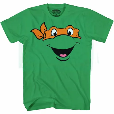 Teenage Mutant Ninja Turtles Michelangelo Face T-Shirt • $19.95